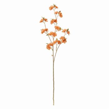 MAGIQ　リュミエールブロッサムブランチ　シャインオレンジ　アーティフィシャルフラワー　造花　小花　FJ001710-009