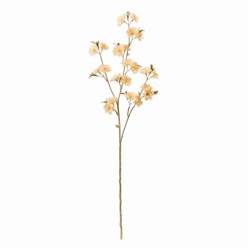 MAGIQ　リュミエールブロッサムブランチ　シャインクリーム　アーティフィシャルフラワー　造花　小花　FJ001710-037