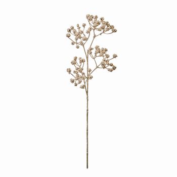 MAGIQ　マットタイニーベリー　マットプラチナ　アーティフィシャルフラワー　造花　実もの　ベリー　FX000203-050