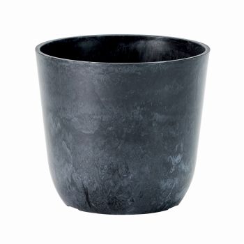 ロクヨンポット　マーブル21　マーブルブラック　花器　ベース　環境にやさしい　鉢カバー　プラスチック　GS006401-020