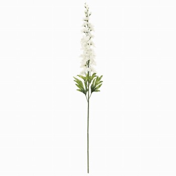 MAGIQ　ブリリアデルフィニウム　ホワイト　アーティフィシャルフラワー　造花　FM004917-001　デルフィニウム