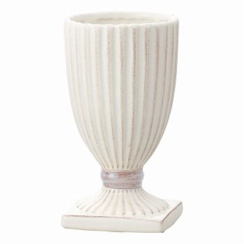 クレイ　femi-cla　ホワイト　花器　ベース　陶器　CC120229-100