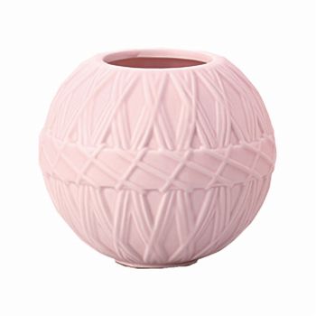 クレイ　temariS　マットピンク　花器　ベース　陶器　CC326611-511