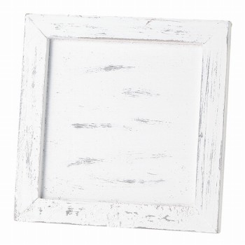クレイ　Natural wood frame Board　17□1H　ホワイト　フレーム　花器　ベース　CC680044-102