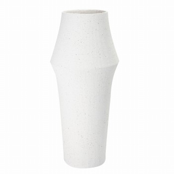 クレイ　ZARA　マットホワイト　花瓶　花器　陶器　CC190078-101