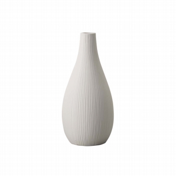 クレイ　bulbo　13.5φ29H　MATT WHITE　花瓶　陶器　花器　インテリアベース　CC171814-101