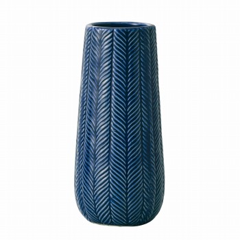 クレイ　kukka　9φ20H　インディゴブルー　花瓶　花器　陶器　CC120749-600