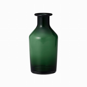 クレイ　butelka　15φ30H　グリーン　花瓶　花器　ベース　ガラス　CC777741-400