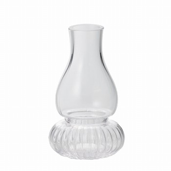 クレイ　luce　7φ12H　CLEAR　花瓶　花器　インテリアベース　ガラス　一輪挿し　CC777680-000